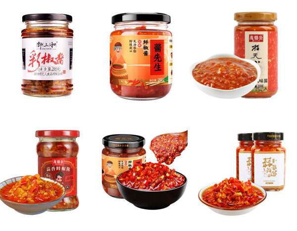 辣椒醬灌裝機(jī)生產(chǎn)線展示