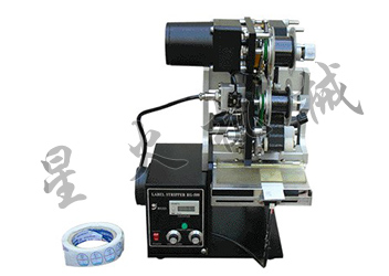 不干膠自動剝離日期打碼機