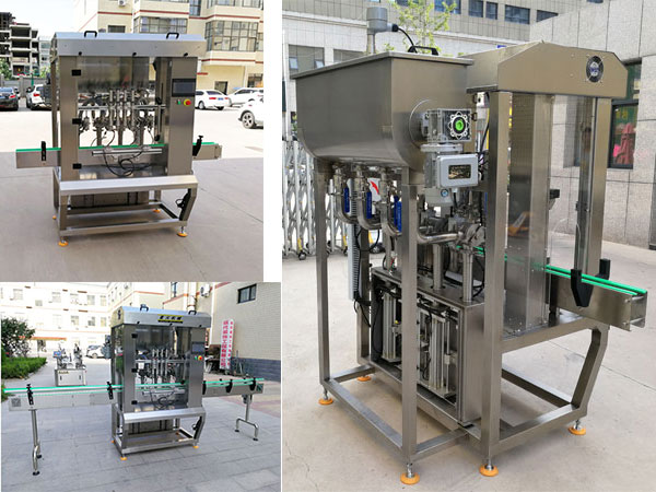 >辣椒醬灌裝機機械設備-全自動辣椒醬灌裝機生產線