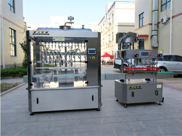 >花生醬灌裝生產線設備-全套花生醬灌裝機械定制廠家