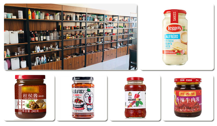 自動(dòng)化牛肉醬灌裝線-醬料灌裝生產(chǎn)線設(shè)備廠家樣品展示