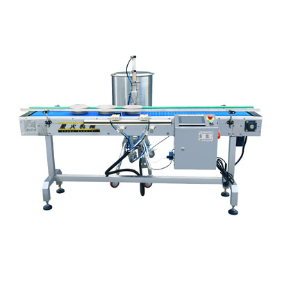 盒裝辣椒醬自動灌裝機-調味辣椒醬灌裝機