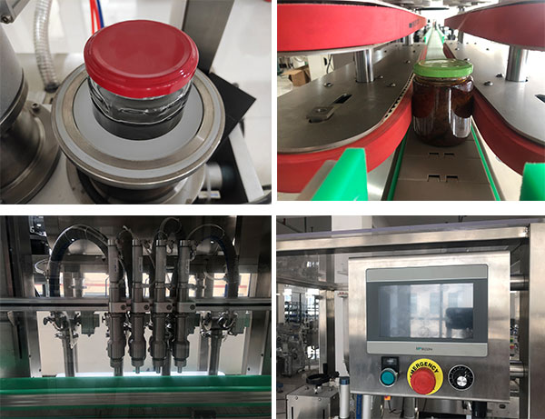 >辣椒醬灌裝機機械設備-全自動辣椒醬灌裝機生產線