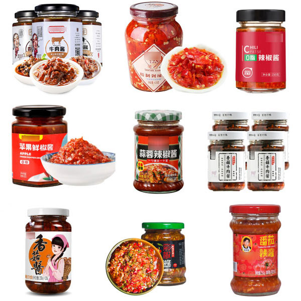 >濃醬灌裝生產線-辣椒醬灌裝機設備