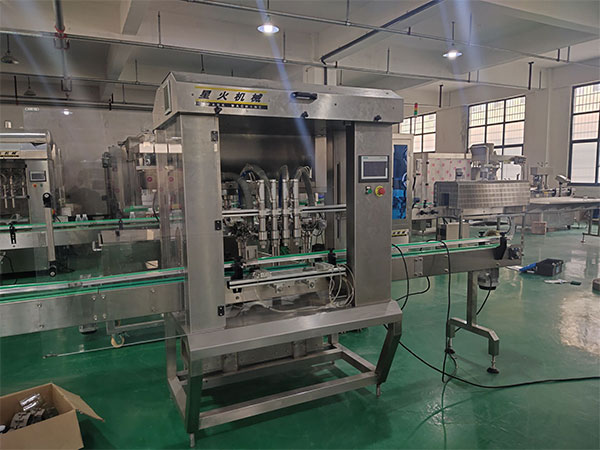 辣椒醬灌裝機包裝樣品展示