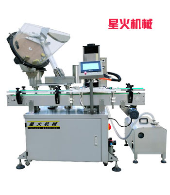 辣椒醬旋蓋機,辣椒醬玻璃瓶真空旋蓋機設備