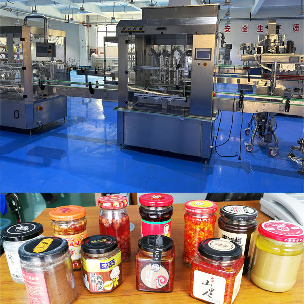 >辣椒醬灌裝機(jī)機(jī)械設(shè)備-全自動(dòng)辣椒醬灌裝機(jī)生產(chǎn)線