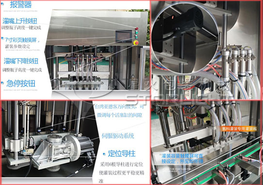 款瓶裝牛肉醬灌裝機細節圖